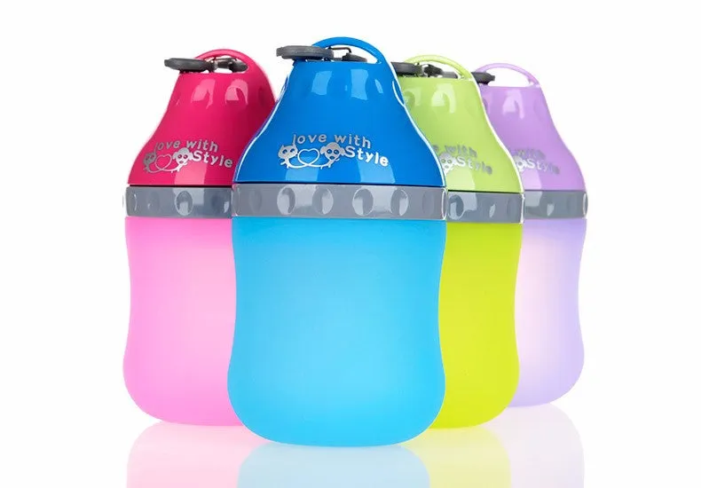 Drinking Fountains Water Drop Lightweight And Portable Silicone Material