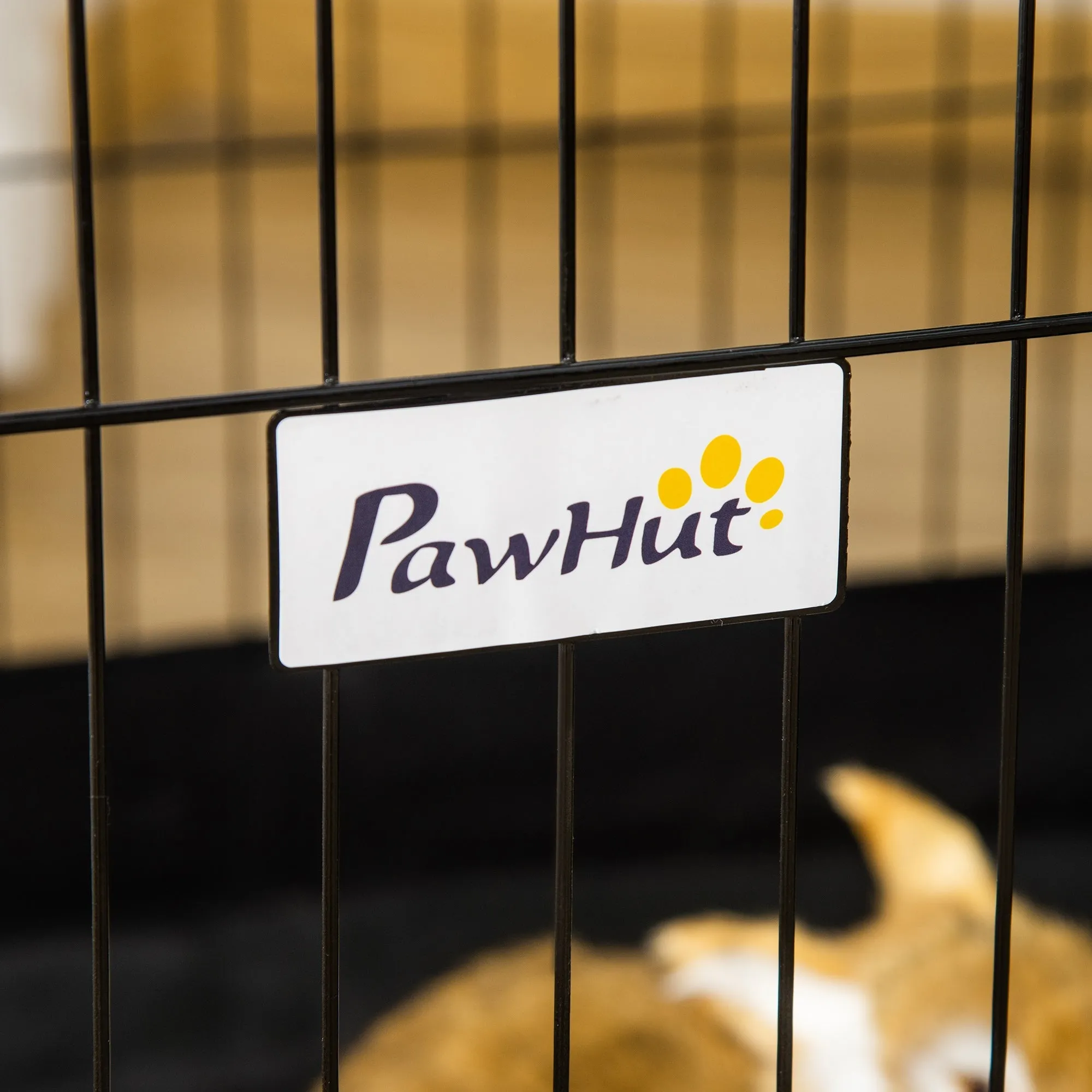 PawHut Guinea Pig Cage Small Animal Habitat Rabbit House