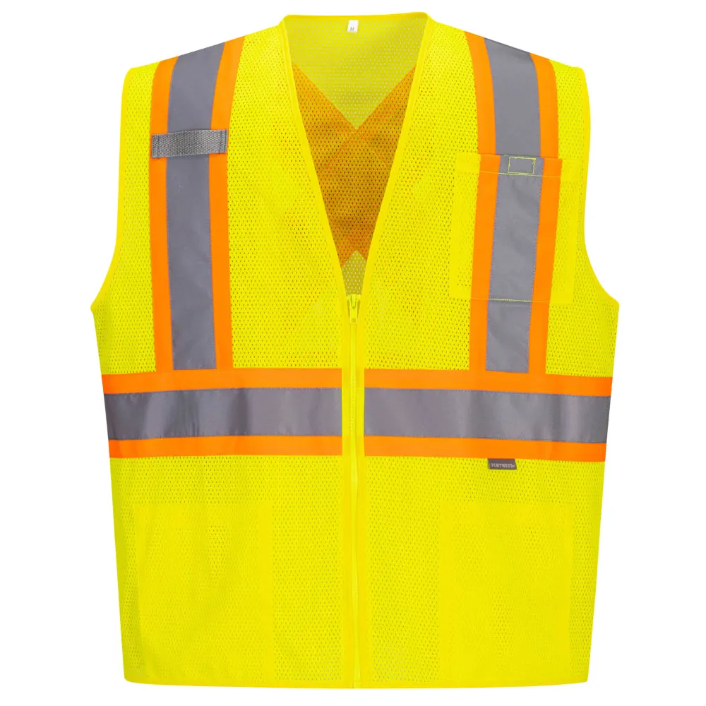 PORTWEST® X-Back Contrast Tape Vest - ANSI Class 2 - CA101